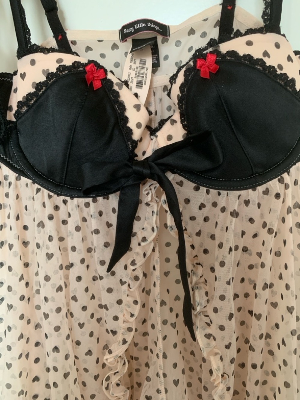 NWT Victoria’s Secret Sexy Little Things Babydoll & Thong Set Rare Discontinued - Picture 6 of 11